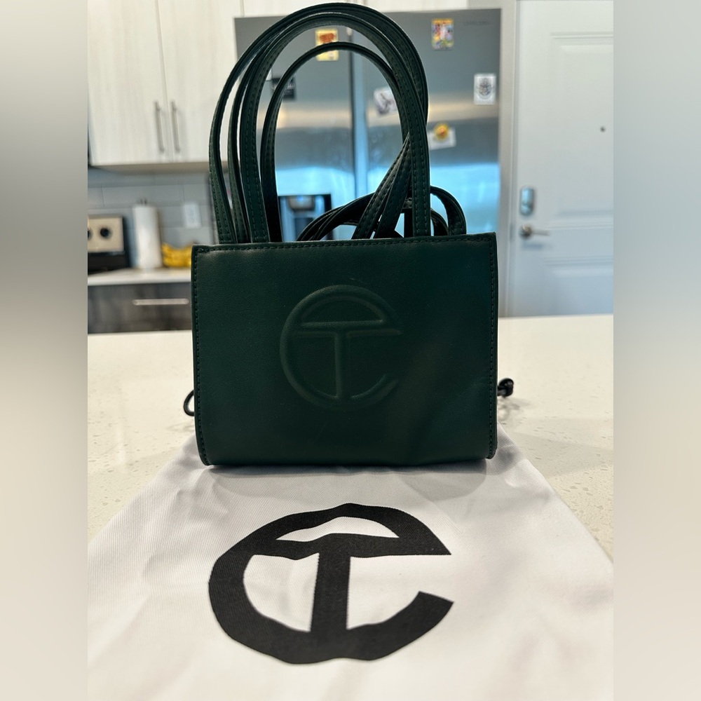 Telfar Dark Green Mini Bag